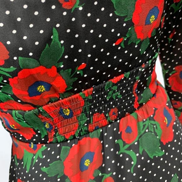 NWT FREE PEOPLE Black Combo Dress - Picture 5 of 7